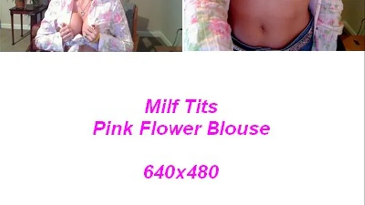 Milf Tits Pretty Pink Blouse POV Hand Job