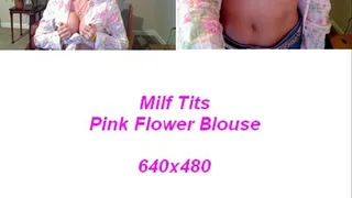 Milf Tits Pretty Pink Blouse POV Hand Job