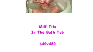 Milf Tits IN The Bath Tub Mast Inst