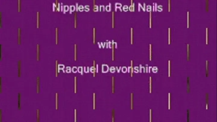 Nipples and Red Nails for pocket pc's