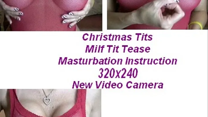 Christmas Tits Masturbation Instruction