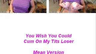 Pathetic Loser wants milf tits