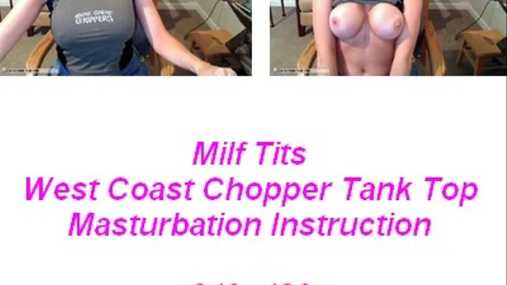 Milf Tits West Coast Chopper Tank Top Mast Inst
