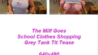 Milf Tits Tease Old Navy Tank Top