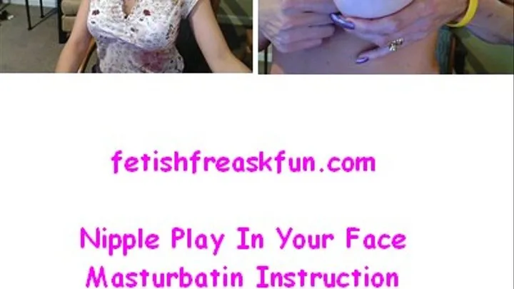 Milf Nipple In YOur Face Mast Inst