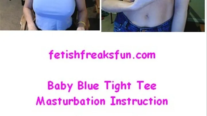 Baby Blue Tight Tee Mast Inst