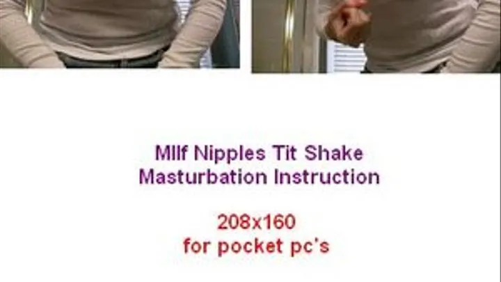 Milf Nipples Tit Shake White Henley for pocket pc's