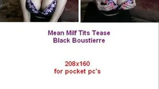 Mean Version Milf Tits Black Boustierre for pocket pc's