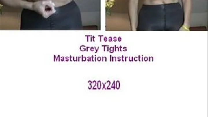 Tit Shake Grey Hose