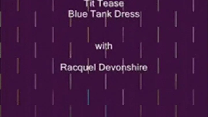 Tit Tease Blue Dress for pocket pc