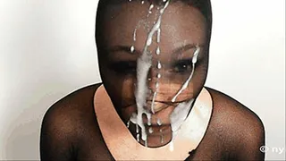 POV NYLON ENCASEMENT BLOWJOB - Low Def.