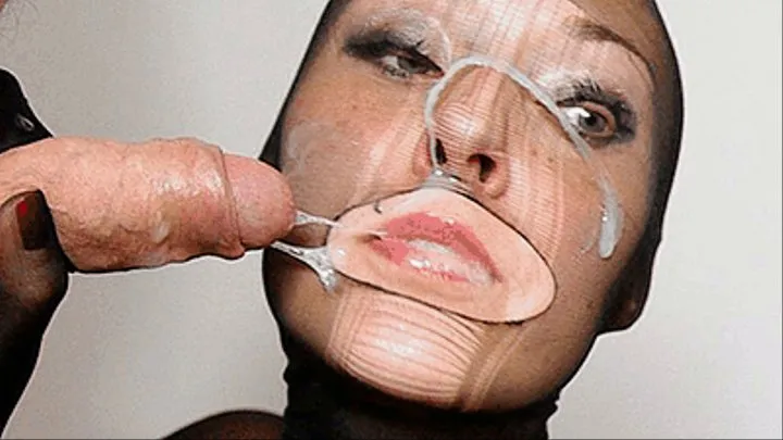 LONG TONGUE ENCASEMENT BLOWJOB - Low Def.