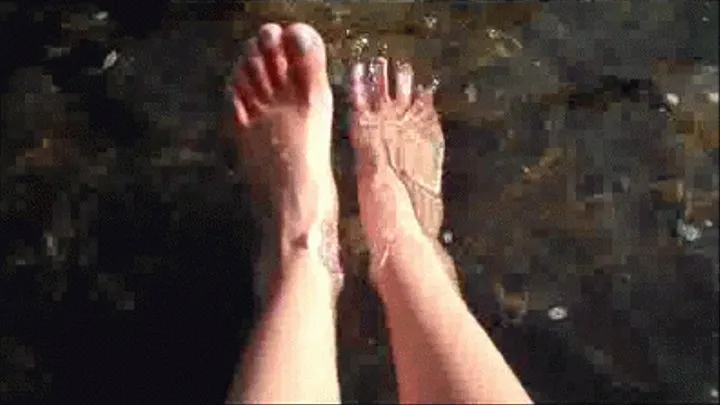 Soaking my feet