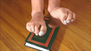 Destroying Arab Foot Lover's Holy Book