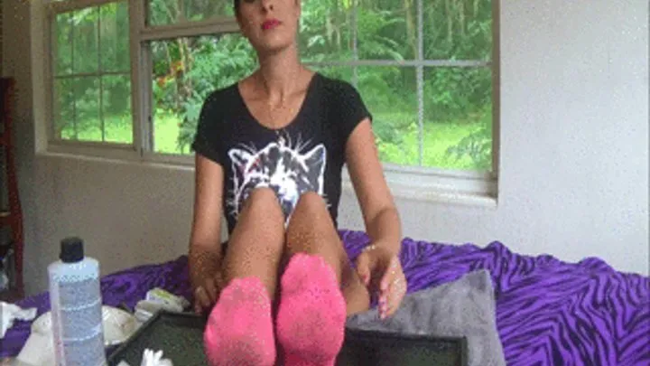 Goddess Brandon home Pedicure