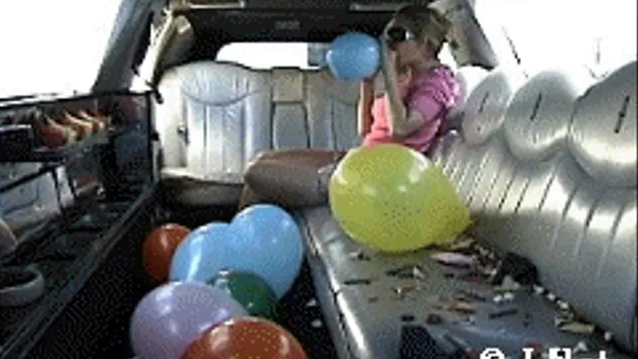 Brandi's Limo Balloon Party