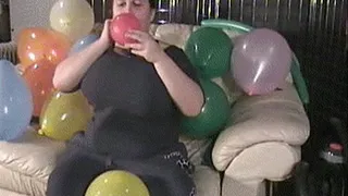 Ashley's Balloon Play