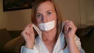 Duct Tape Masturbation Solo Blondes