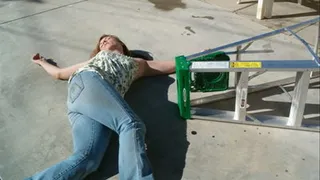 Cody Falls Off Of A Ladder