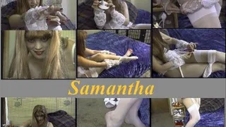 Samantha's White Stockings 1