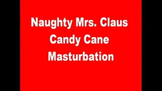 Naughty Mrs. Claus Candy Cane Fuck