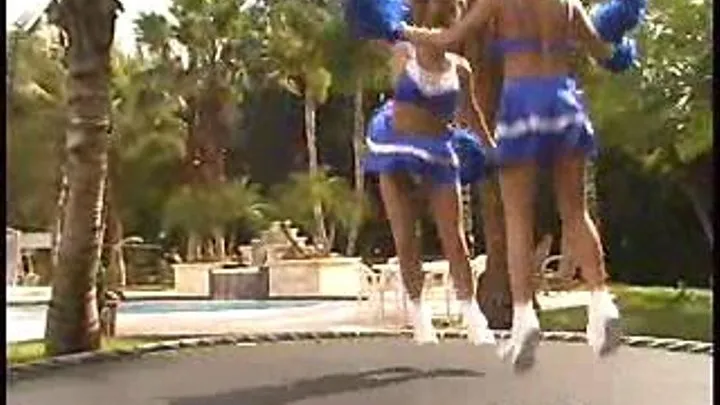 Lesbian Cheerleader Squad - Jessica & Sandy iPod (part 1)