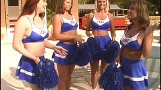 Lesbian Cheerleader Squad - Jessica, Jade, Azrael & Brooke iPod (part 1)