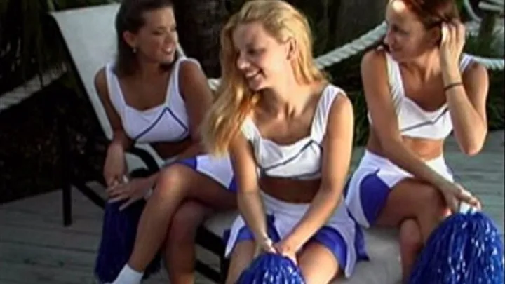 Lesbian Cheerleader Squad - Jessica, Nicky & Kelly, Large (part 1)