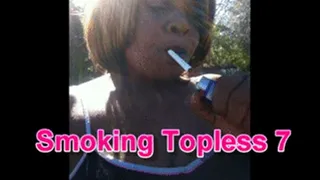 Smoking Topless 7