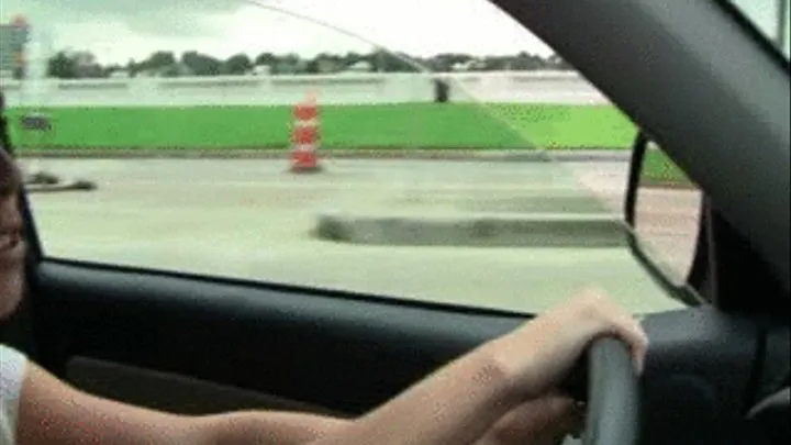 Candid girl Driving in Florida RAIN!!! CRAZY WEATHER FLOODED ROADS