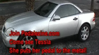 PROMO VIDEO Mercedes Sports car ... Hot Asian modeling her car pedalezine Promotion