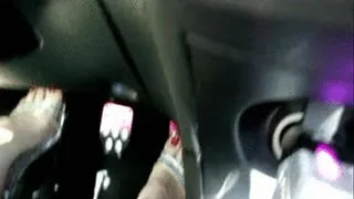 Eve Dogging it in HIGH HEEL STILETTOS!! Passenger POV 115 MPH SPEEDO