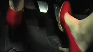 Hot Red Pumps! ~This Is Pedal Pumping ~