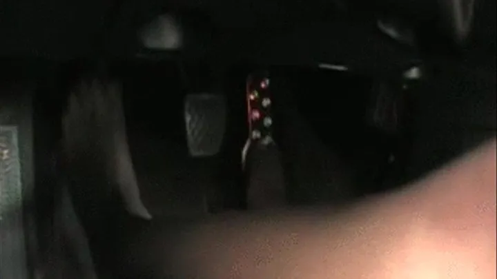 Jayda OPEN TOE Hard Driving!!! STOCKINGS INCLUDED