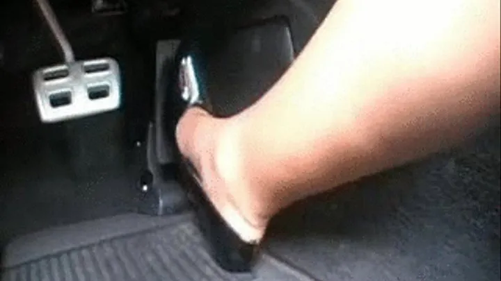 Ashley Grace Revving the Vette stilettos Floor Mat Camera