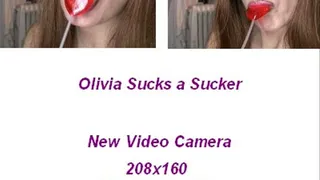 Olivias Sucks a Sucker Mast Inst