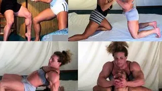 Muscle Girls Love to Wrestle