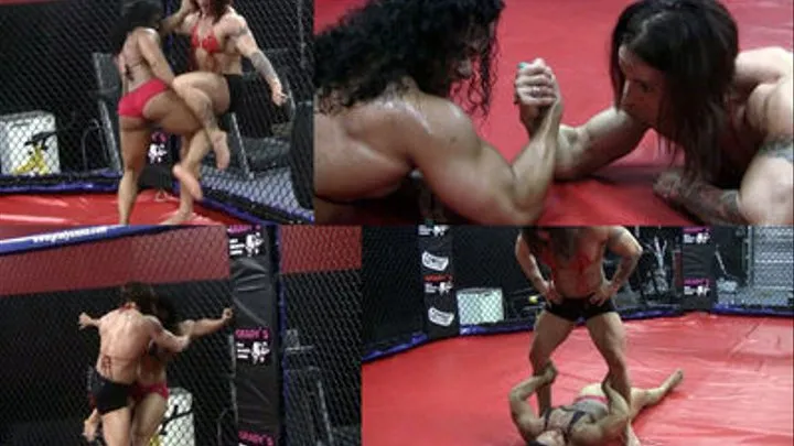 Muscle Girlz Cage Fight Finale