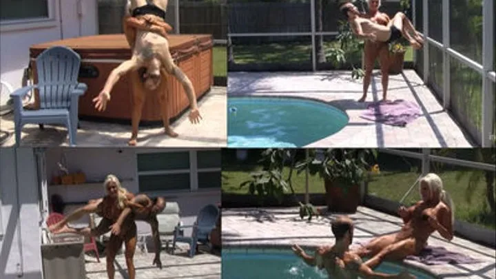 Fitness Domme PoolSide Muscle Lifts