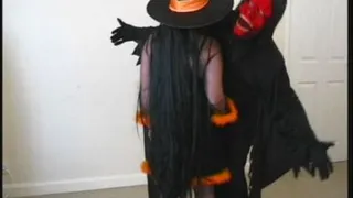 Witch grabs his nuts