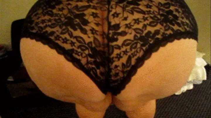 Hotel Fart in Lace Panties