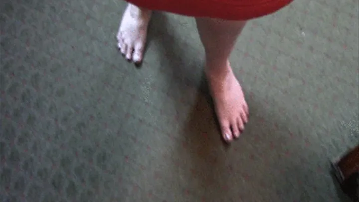 Barefoot Walk on Carpet