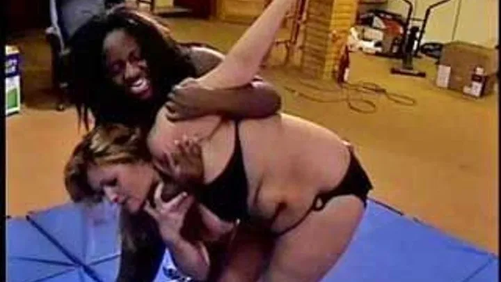 Renee Fights With Debbie Black Girl Beats Up White Girl Catfight Part 04