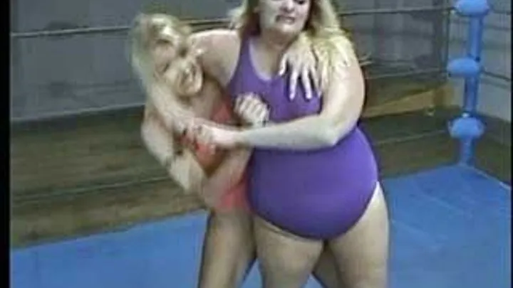 Dakota vs Debbie Real Submission with No Holds Barred Part 02