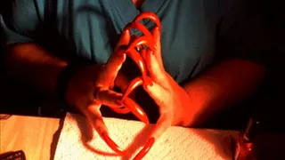 12.14.2012 Arinda Fingernails: Making Red More Red