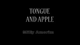 TONGUE FETISH AND APPLE