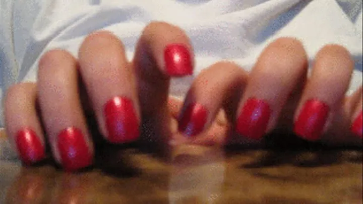 Red nails