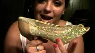 New heels & dirty soles.