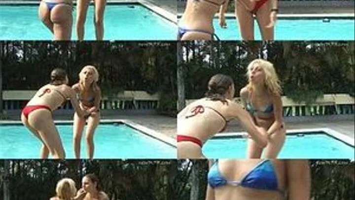 BELLY PUNCHING IN THE POOL - CLIP 04