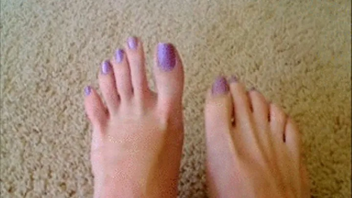 Wiggling My Purple Toes My View